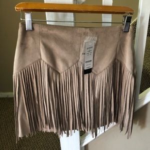 Fringe skirt